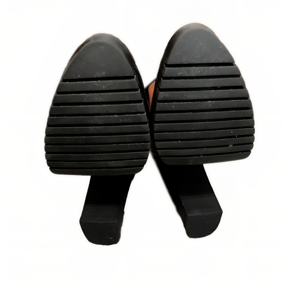 Eric Michael Felmini Janice Suede Platform Ankle Boots Size 37 / Size 6.5 - Picture 4 of 4